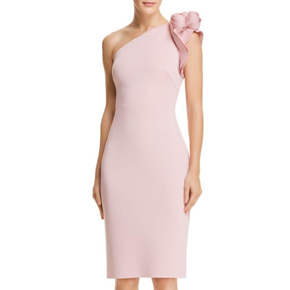 Eliza J One Shoulder Sheath Dress - Picture 4 of 13